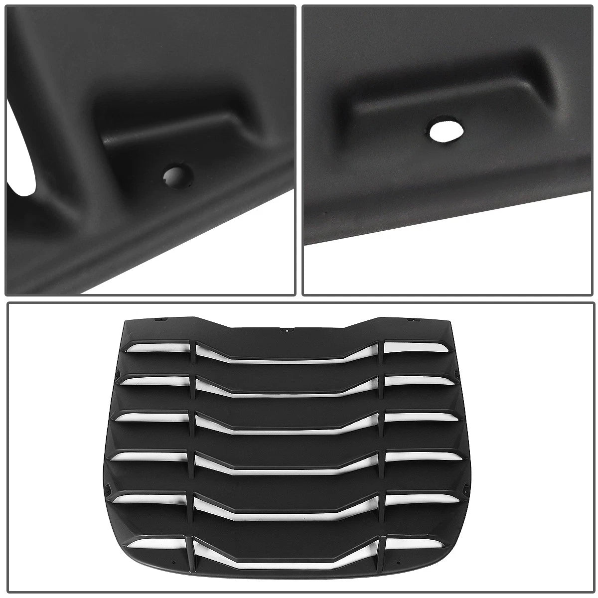 Rear Window Matte Louver Sun Shade Cover for Nissan 370Z Coupe (2009–2019)