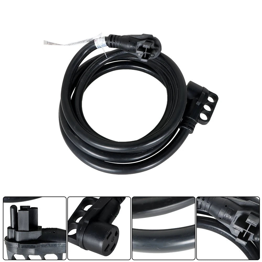 50 Amp RV Extension Power Cord for Trailer Camper (15FT, Rain Proof)