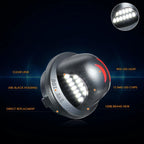 Set of 2 LED License Plate Lights for Ford F150/Ranger/Explorer Sport Trac (2004–2014)