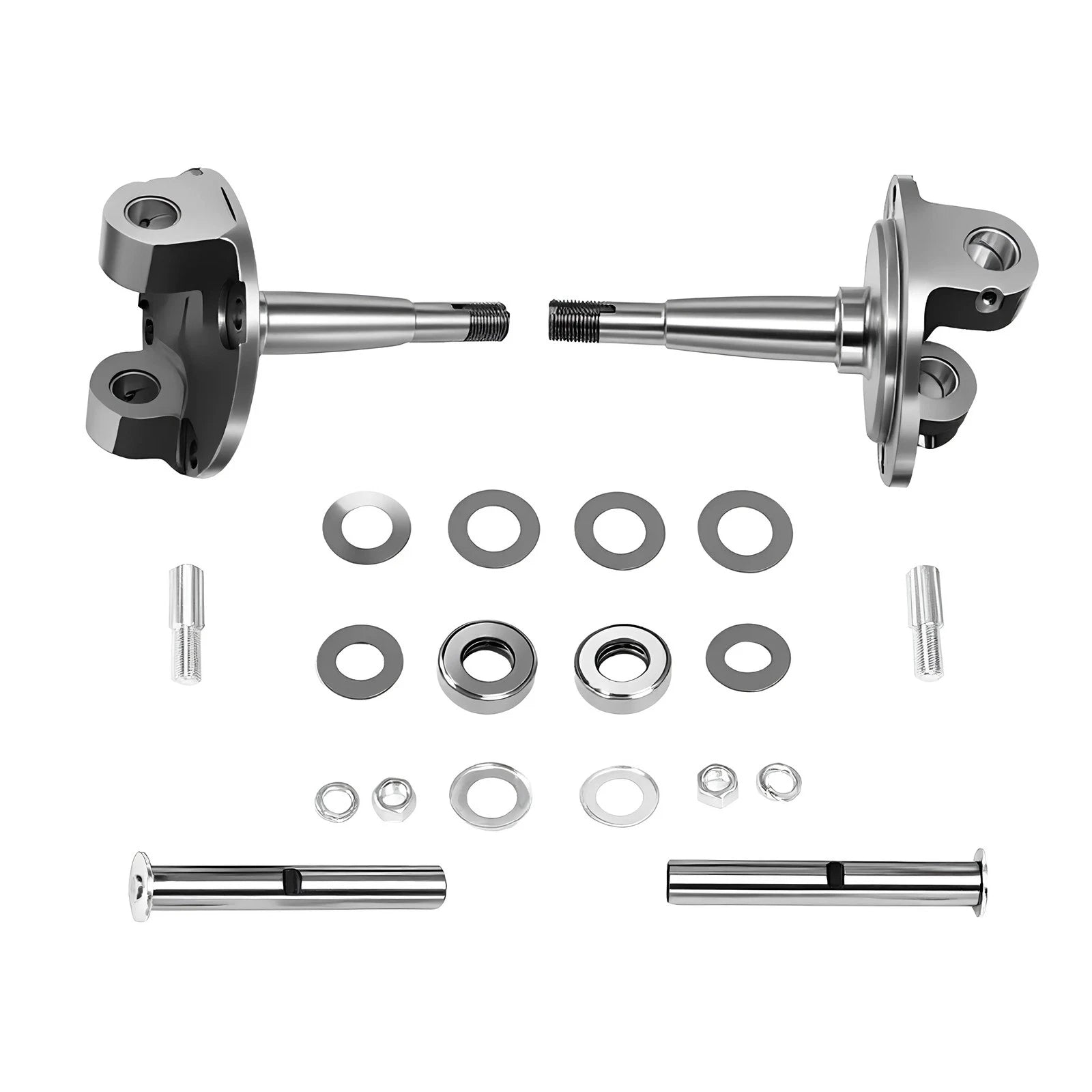 Straight Axle Round Spindle with King Pin Kit for Ford Models V8 (1928–1948)