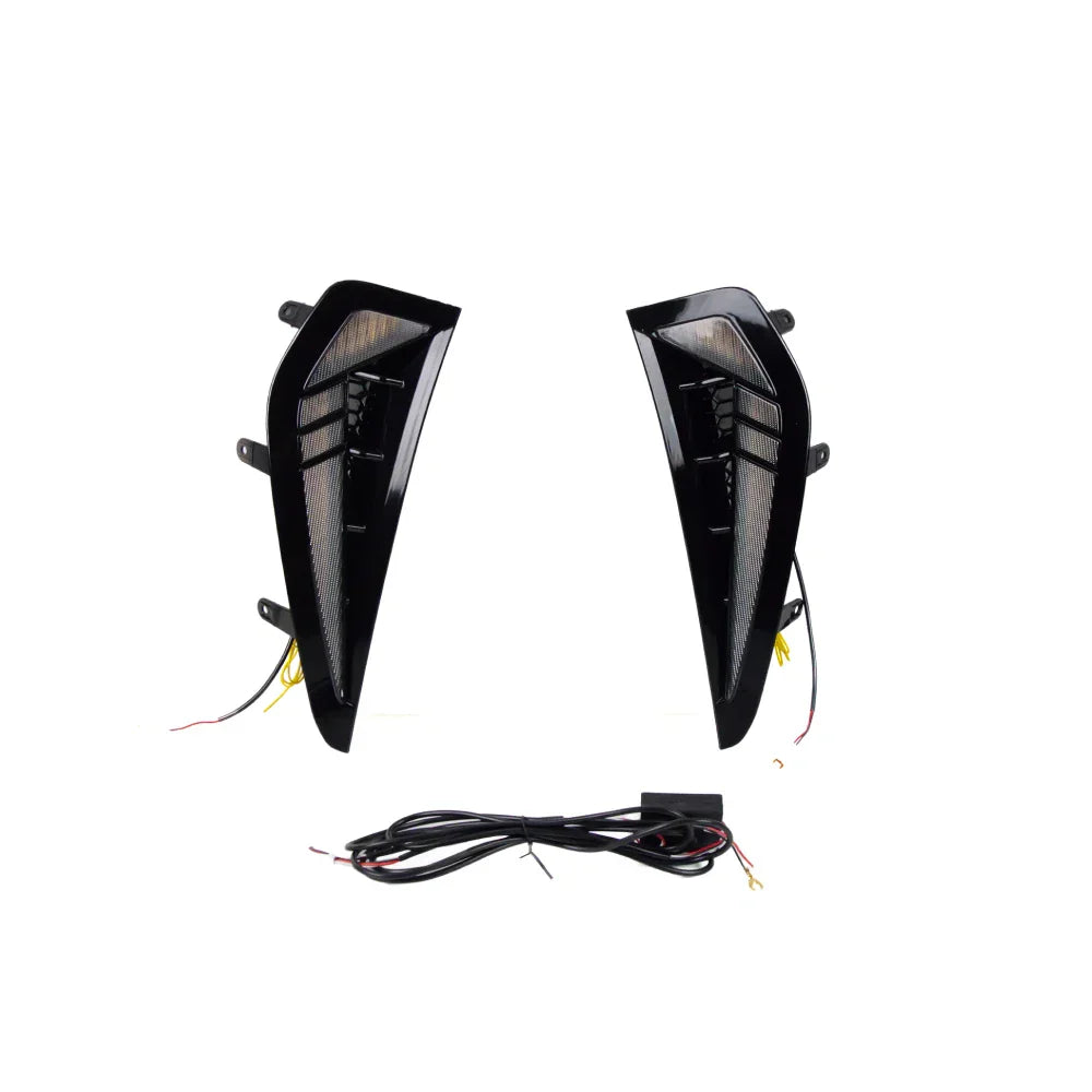 2-Color LED DayTime Running Lights Turn Signal Lamps for Ram 1500 TRX (2021–2024)