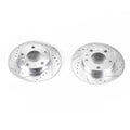 Set of 2 Powerstop Brake Discs for Audi A4 Quattro (2002–2005)