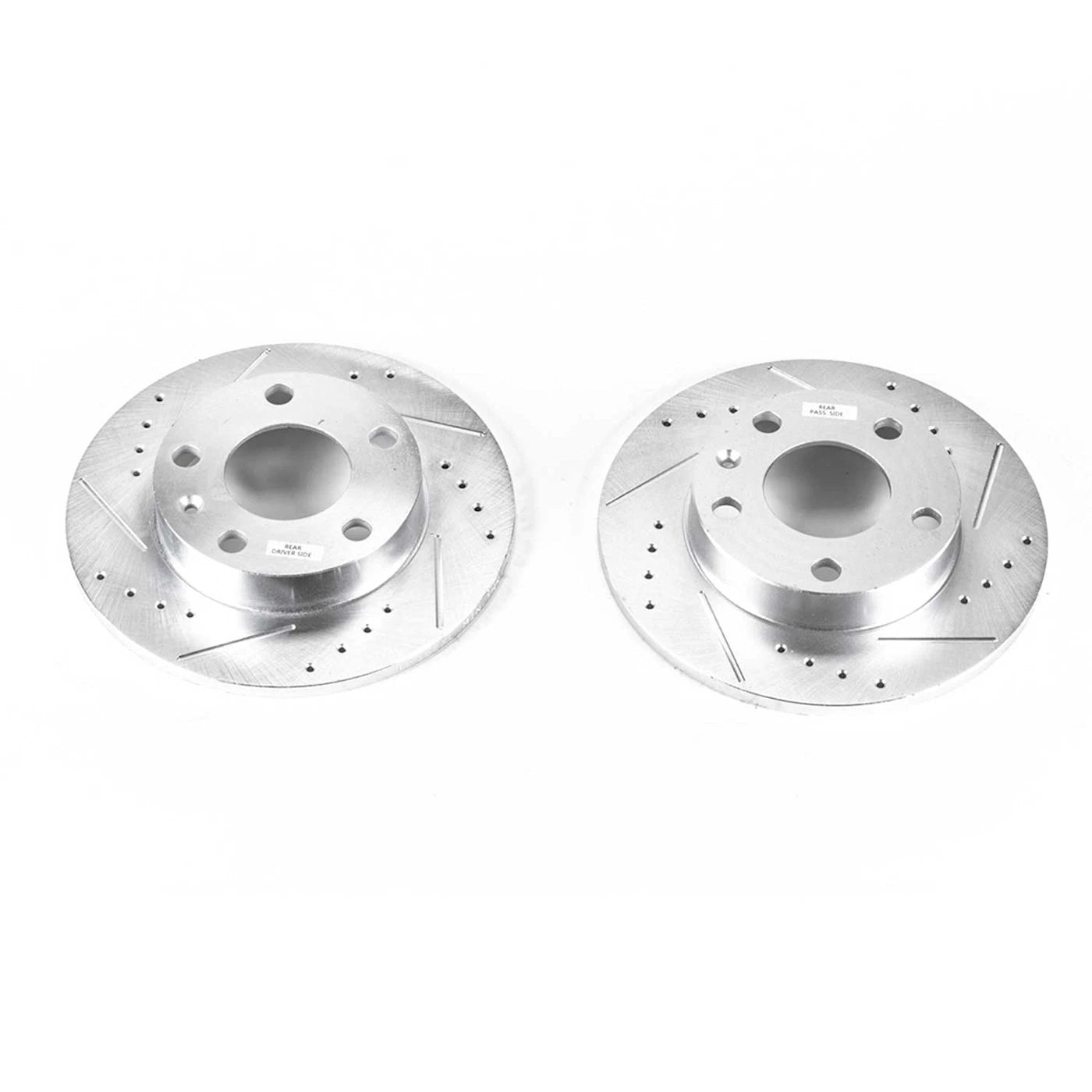 Set of 2 Powerstop Brake Discs for Audi A4 Quattro (2002–2005)