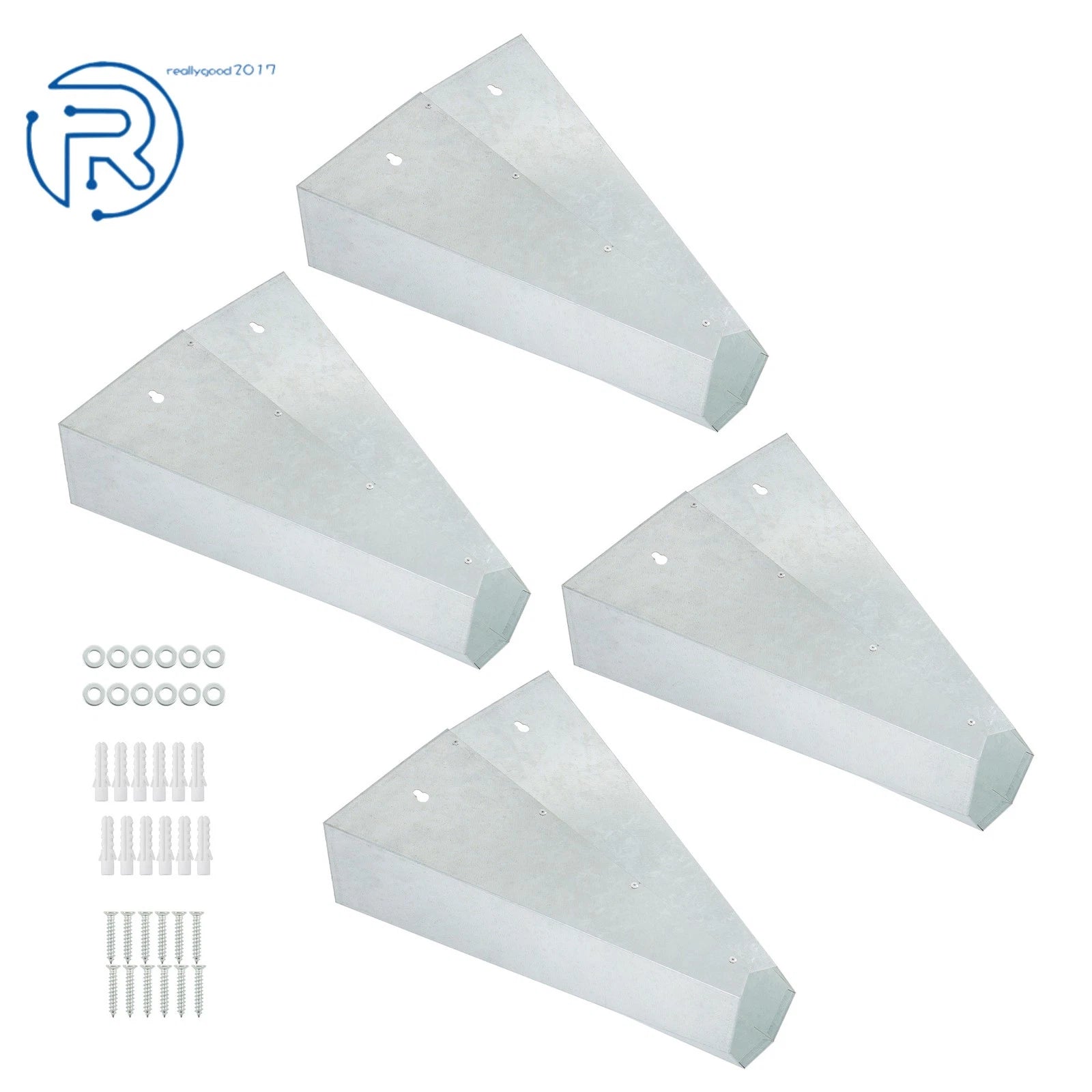 4 Pack Chicken Cone for Poultry Restraining (Up to 8 lbs)