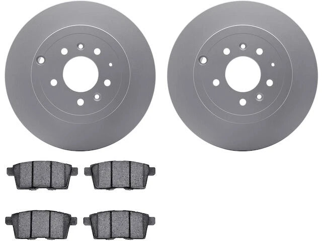 Rear Brake Pad and Rotor Kit for Mazda CX-9 (2007–2015) CM426BV