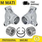 2X Rear Left Right Wheel Carrier & Bearings for Polaris RZR S 800 (2009–2014)