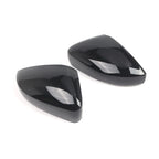 Set of 2 Rear Mirror Cover Caps for VW Polo MK5 (2009–2017) Gloss Black