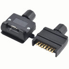 7 Pin Flat Trailer Adaptor for Caravan Boat Connector (Efficient)