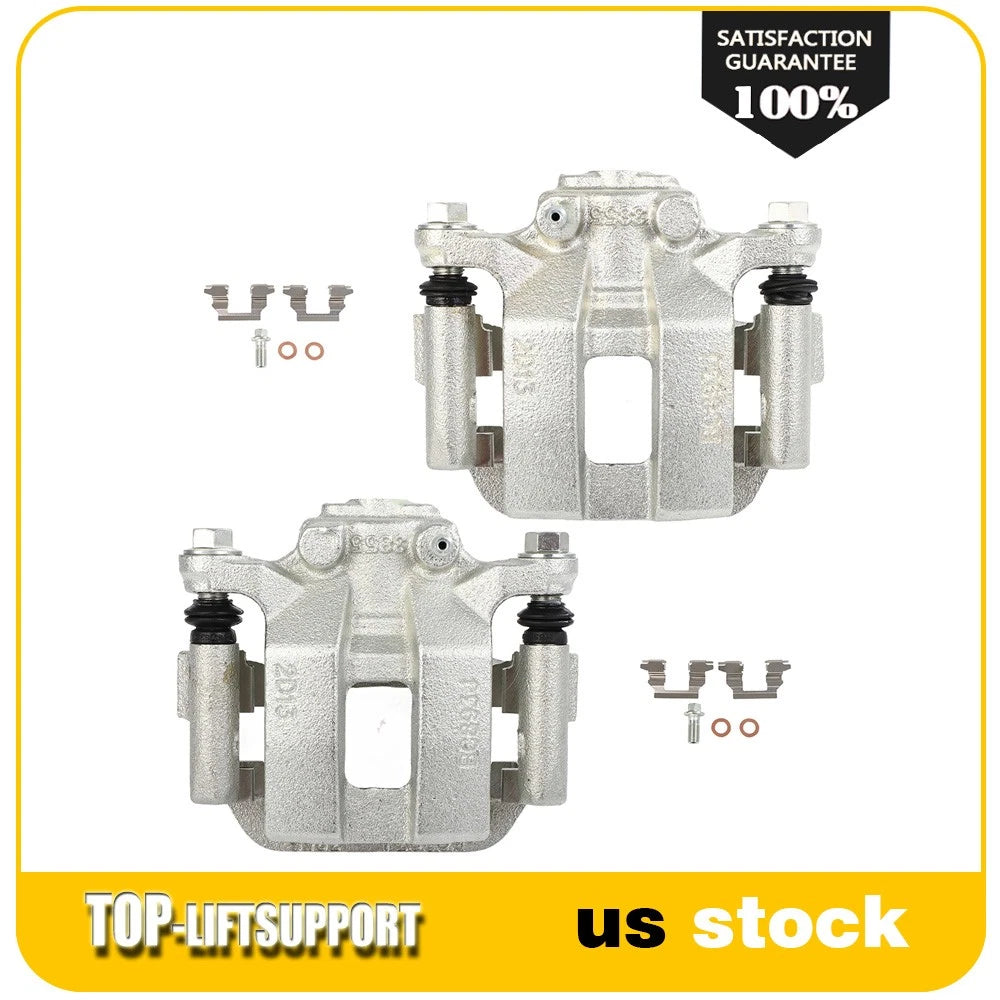 Set of 2 Rear Brake Calipers for Nissan Leaf, Rogue