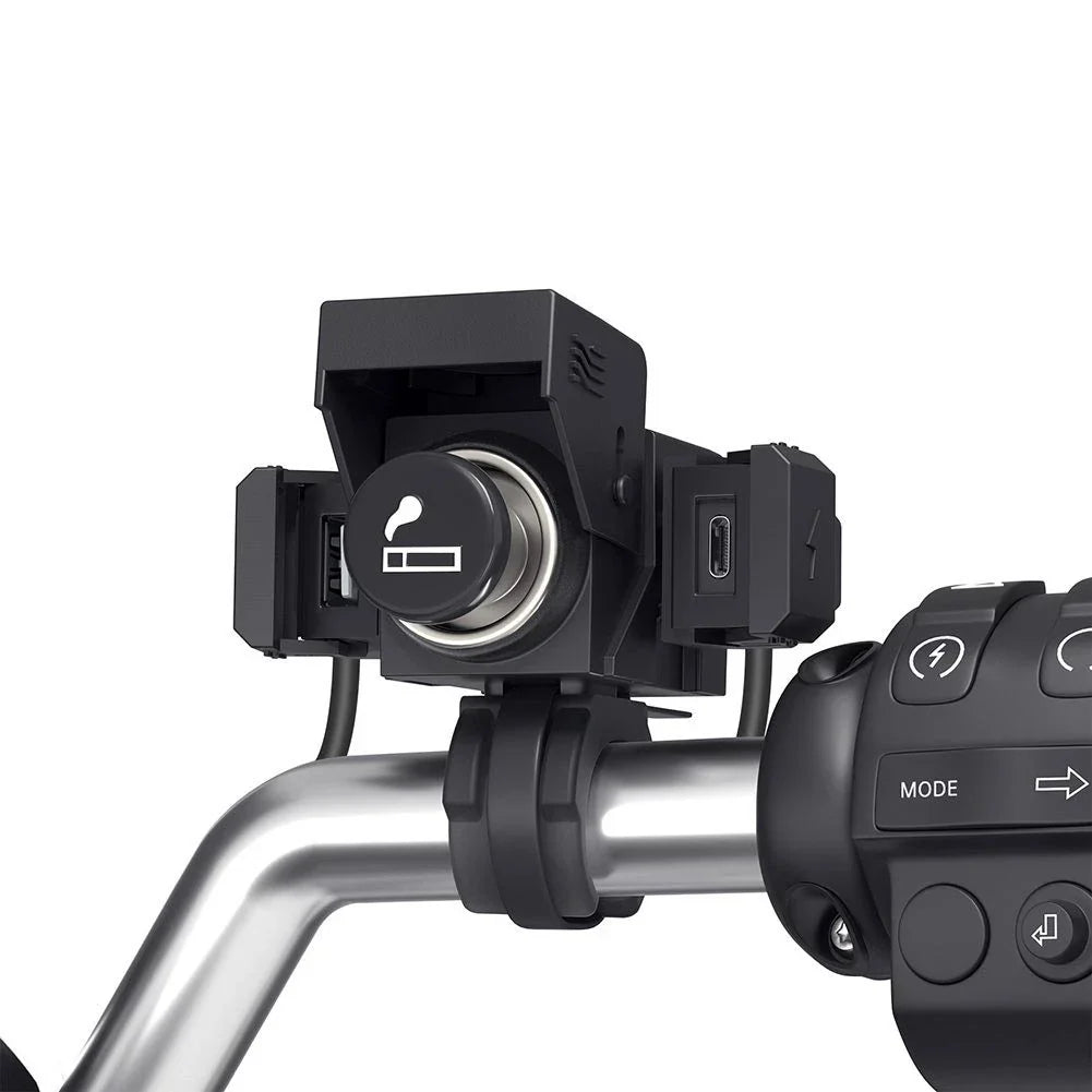 30W Motorcycle USB-C Adapter for Quick Charge with Easy Installation