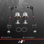 Set of 4 Front Side Sway Bar Ball Joints for Ford F-150 (2010–2014)