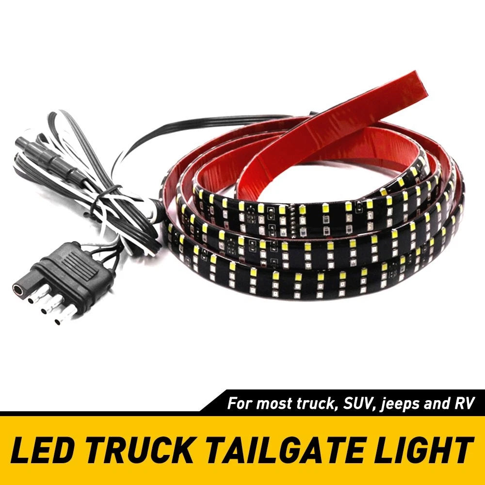 LED Tailgate Signal Reverse Light Strip for Ford Chevy Dodge (60")