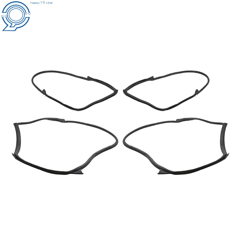 Set of 4 Weatherstrip Seals for Jeep Wrangler (2007–2018)