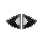 Carbon Style Quarter Window Louvers Vent Cover Trim for Subaru WRX STI (2022–2023)