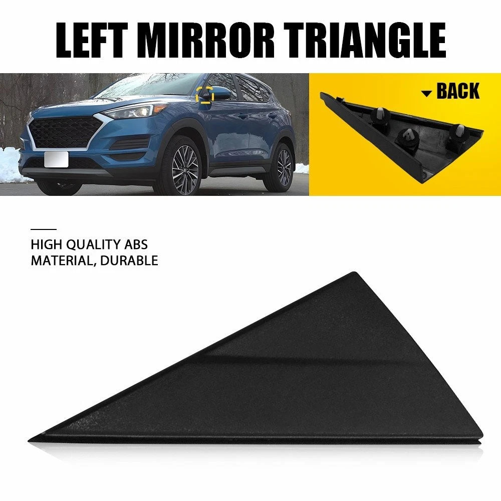 Black Mirror Corner Fender Trim Molding for Hyundai Tucson (2016–2020)