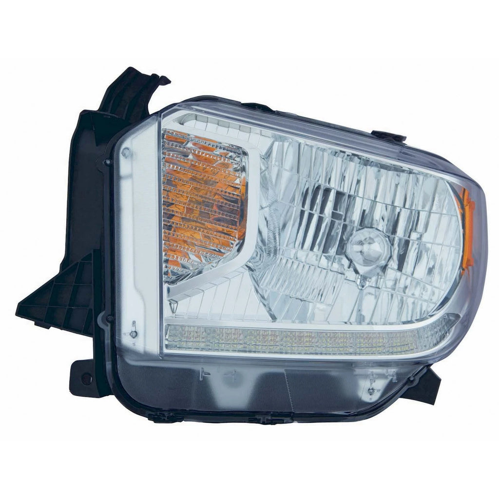 Replacement Driver Side Headlight Assembly w/LED Drive Lamps w/Auto Adjust