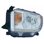 Replacement Driver Side Headlight Assembly w/LED Drive Lamps w/Auto Adjust