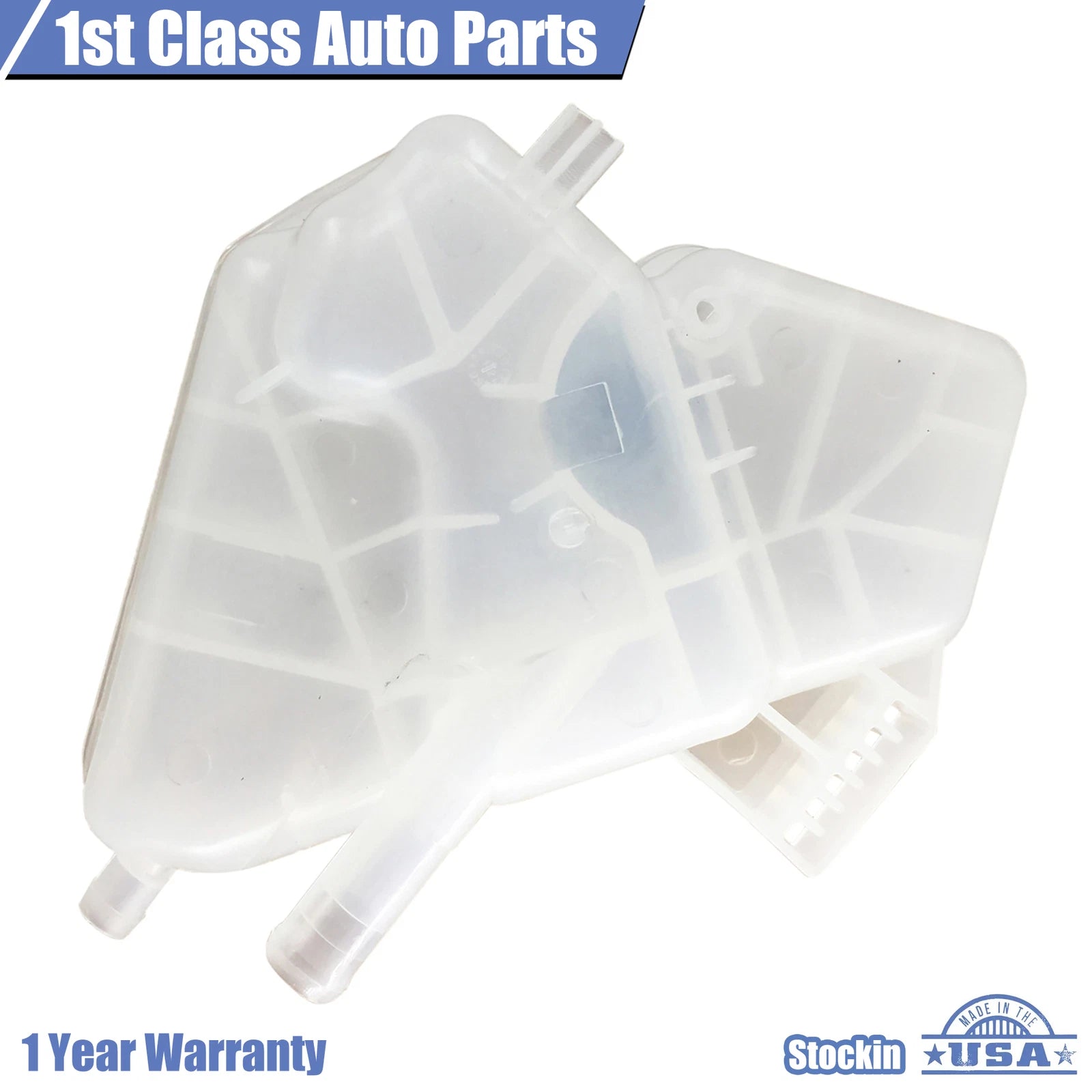 Radiator Overflow Bottle Tank with Cap for Ford Fiesta (2001–2003)