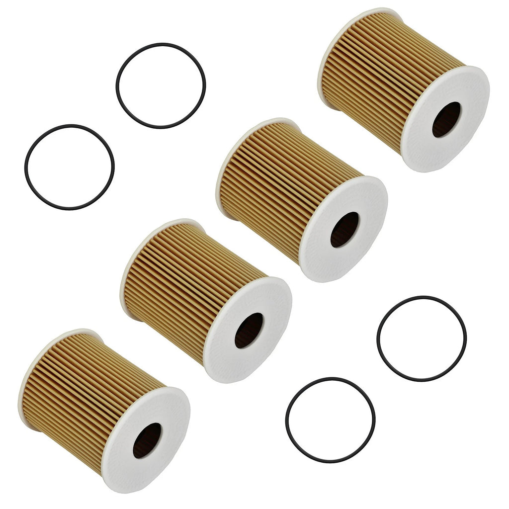 Set of 4 Oil Filters for BMW 428i 435i xDrive (2014–2016)