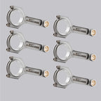 6x I-Beam Racing Connecting Rods for BMW 3 Series E36 E46 (1990–2000)