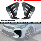 Blade Trim Cover Front Bumper Side Vent Grill for KIA Stinger (2017–2023)