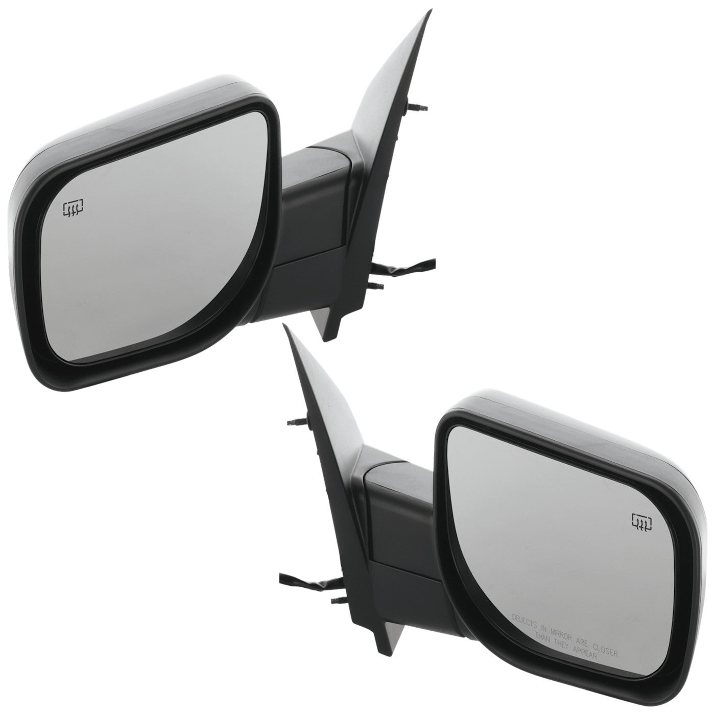 Set of 2 Heated Mirrors for Nissan Titan QX56
