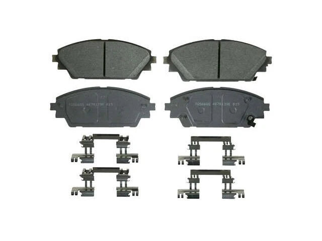 Set of 4 Front Brake Pads for Mazda 3 (2014–2018) TF489KR
