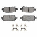 Rear Disc Brake Rotors & Ceramic Pads for Nissan Maxima (2009–2014, 2016–2019)