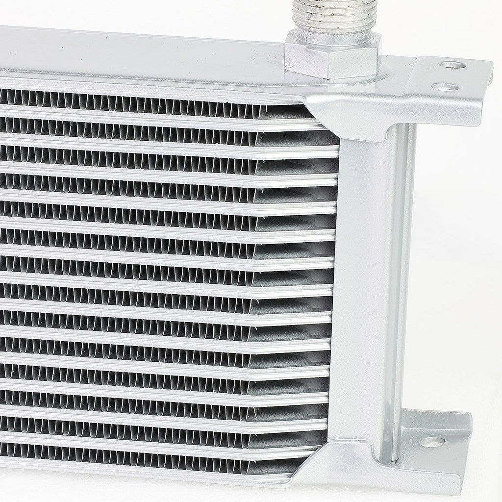 T6061 Aluminum 15-Row 10AN Transmission Cooler for Universal Applications