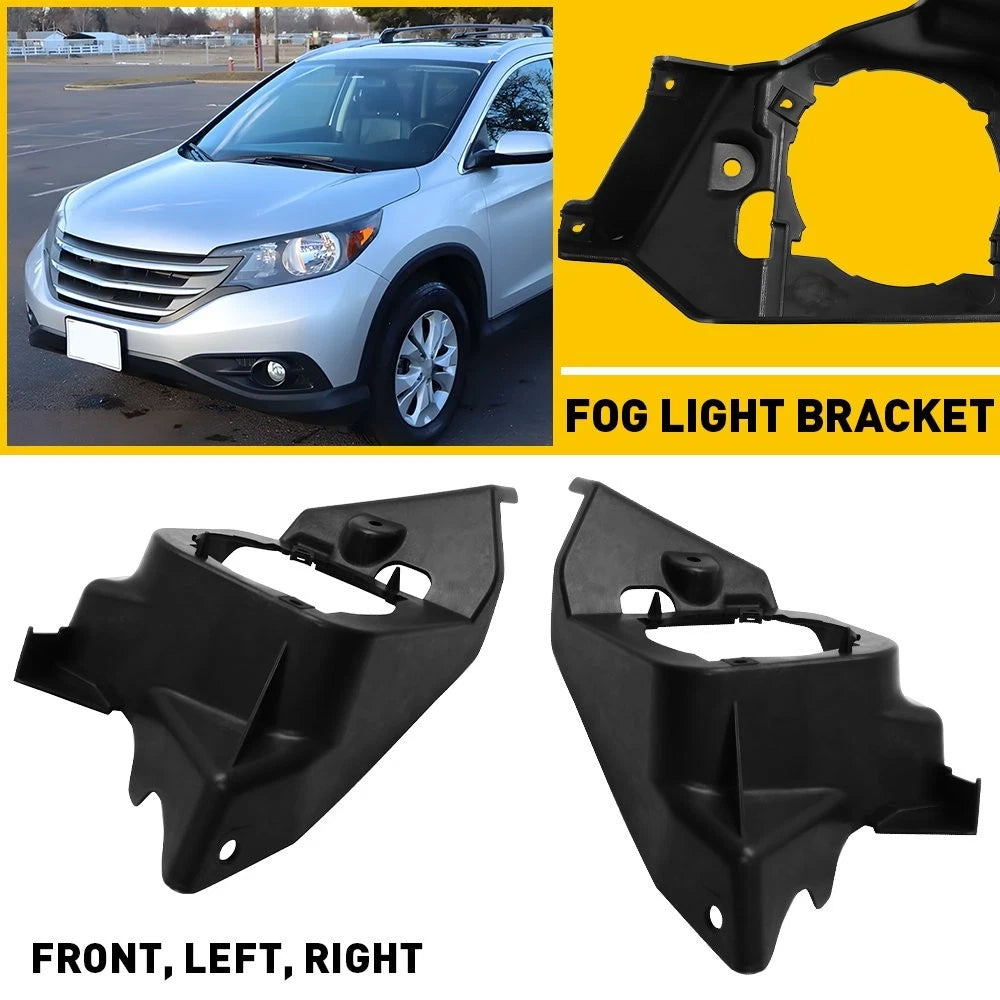 2X Fog Light Lamp Brackets for Honda CR-V (2012–2014) EXV
