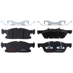 Set of 4 Disc Brake Pads for Ford Edge (2015–2021)