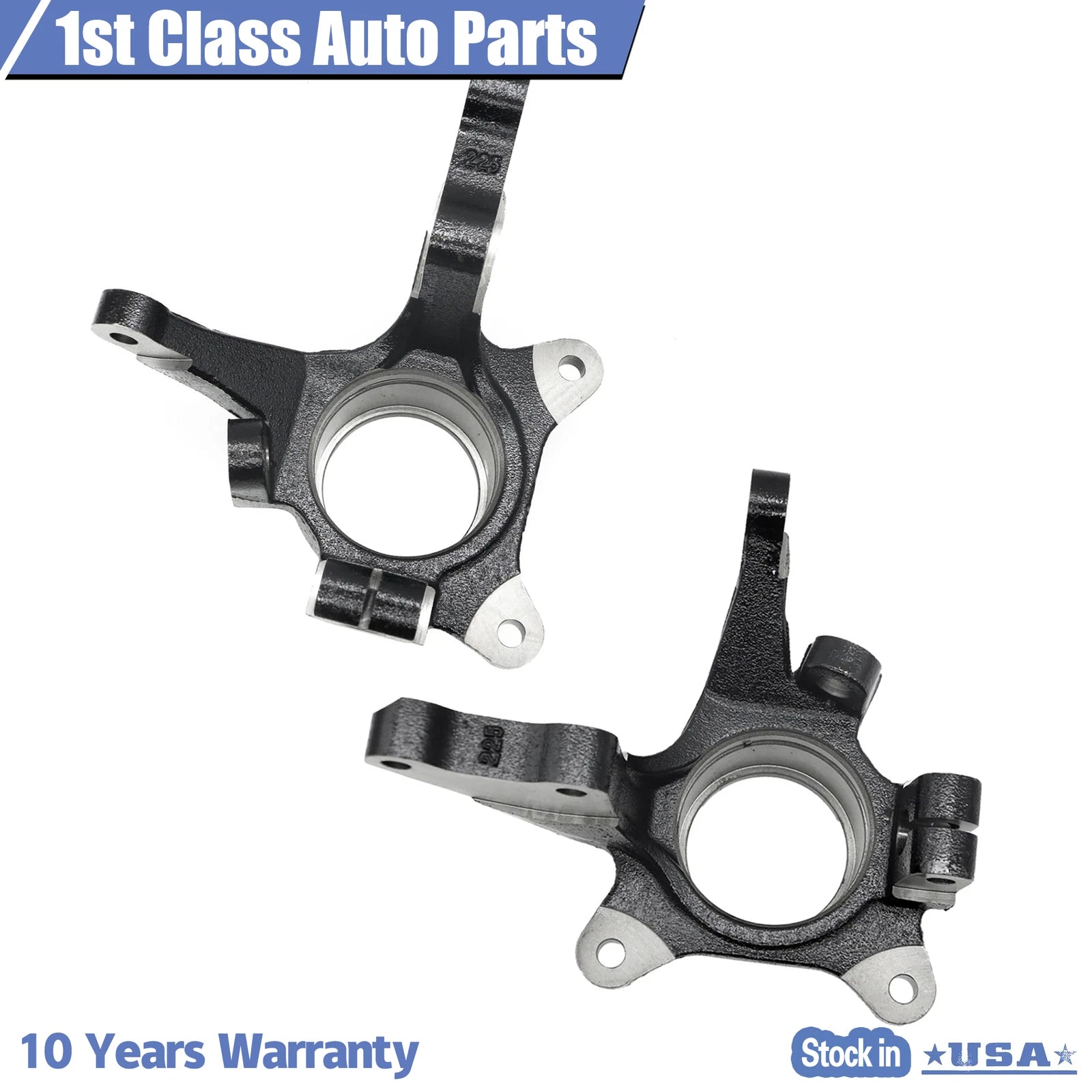 Front Left & Right Spindle Steering Knuckle for Hyundai Santa Fe 