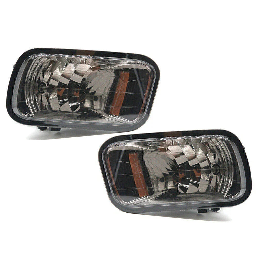 Black Front Fog Light Lamps  For Dodge Ram 1500 2500 3500 (2009-2012)