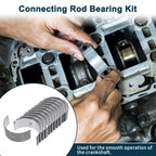 Set of 12 Connecting Rod Bearings for Nissan (12111V0700)
