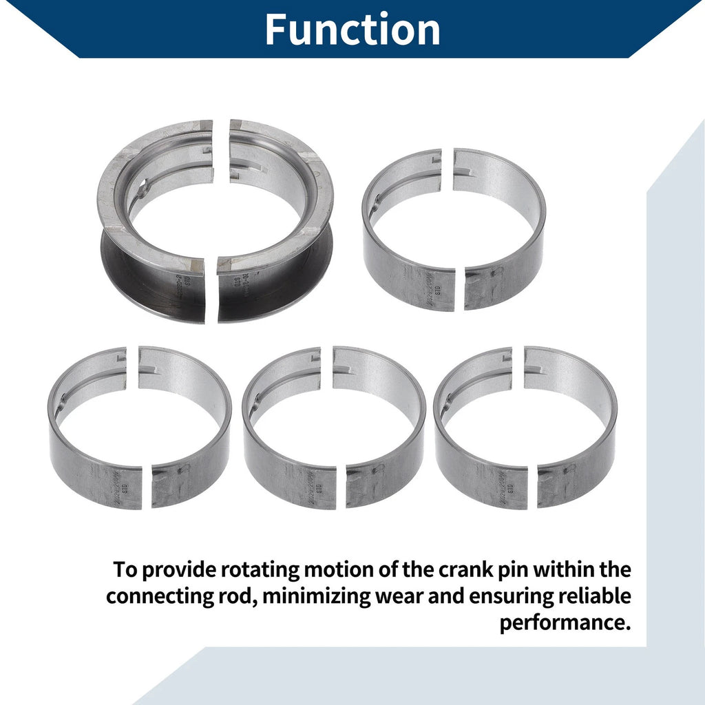 Main Bearing Set No. 2102026040 for Hyundai Accent (1995–2011)