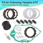 Clutch Friction Plates Kit & Cover Gasket for Yamaha Raptor 660R (2001–2005)