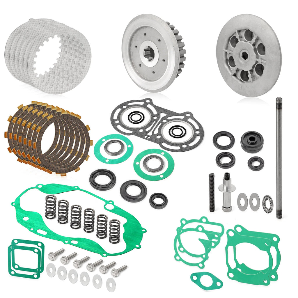 Clutch Kit for Yamaha Banshee 350 (1987–2006) - Pressure Plate, Center Hub, Gasket