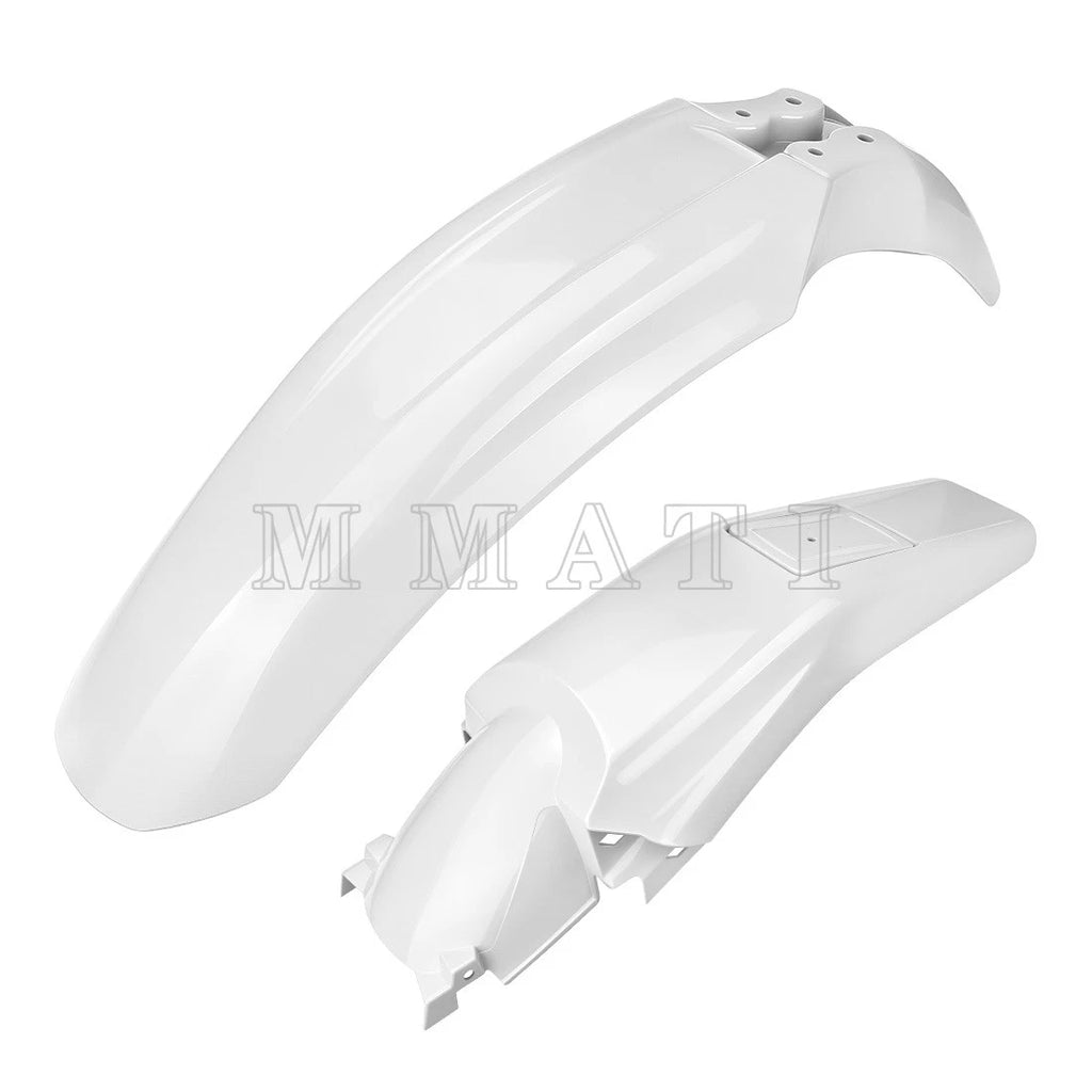 Fender Set for Honda XR250R XR400R (1996–2004) White Mud Guard