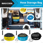 3X Hose Bag Storage for Caravan Camping RV