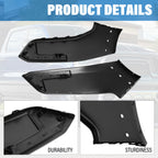 Set of 2 Front Bumper End Filler Panels for Dodge Ram 1500 (2019–2024) 68403894AD