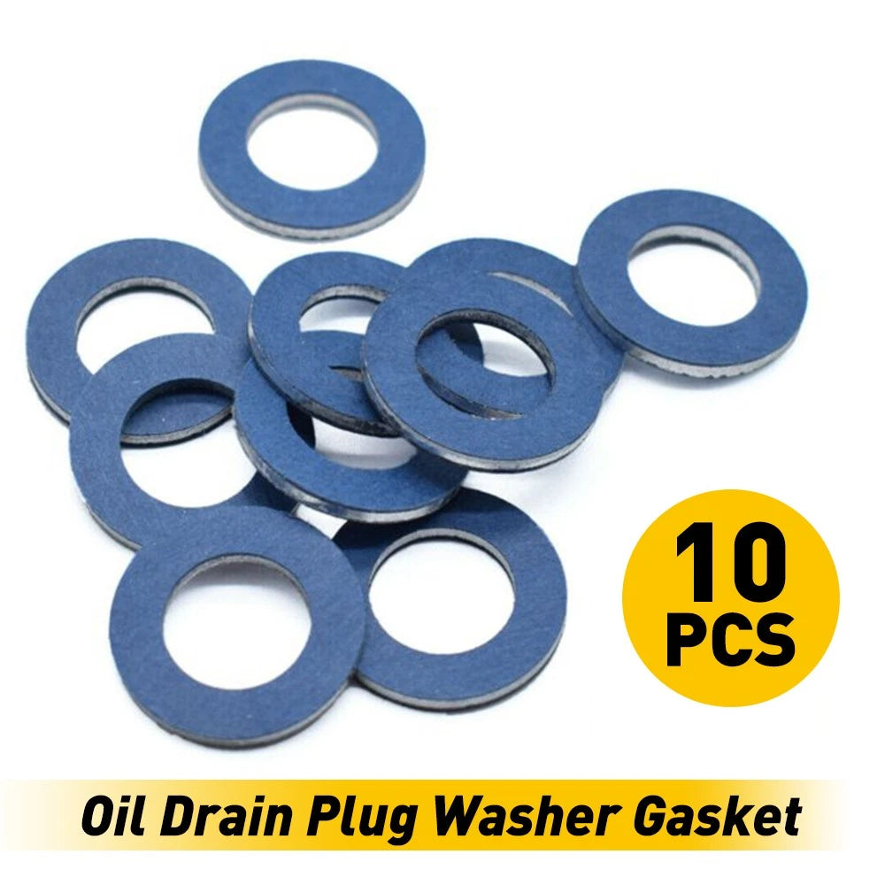 10X Oil Drain Plug Washer Gasket for Toyota Lexus Scion (2000–2023) 90430-12031