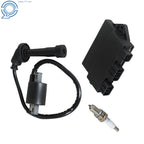 Ignition Coil & Spark Plug Set for Yamaha Grizzly 660 (2002-2003)