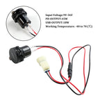 12V USB+C Socket Charger for Honda NX400 (2024) T9