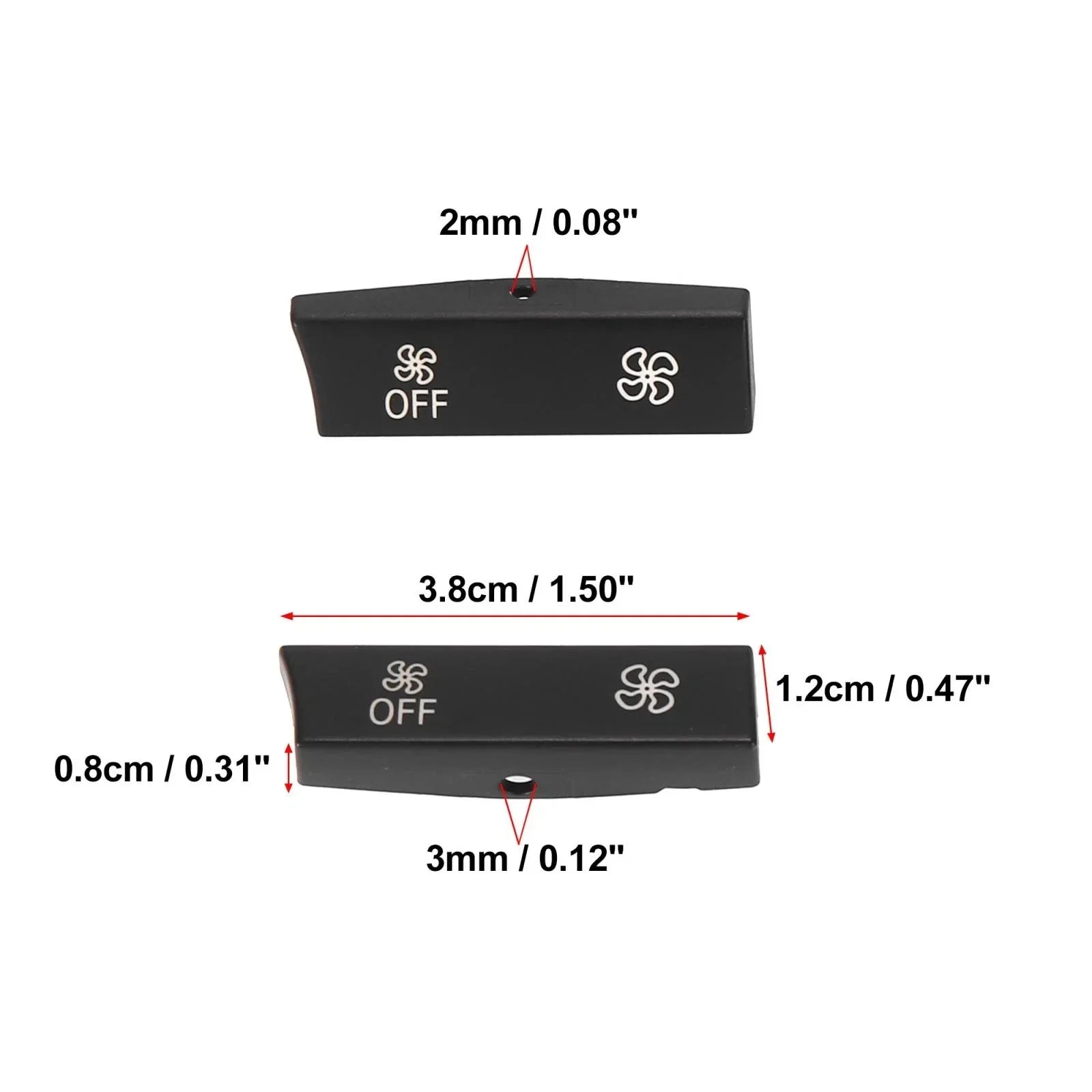 AC Climate Control Button Fan Speed for BMW 5 Series F07 F10 6 Series F06