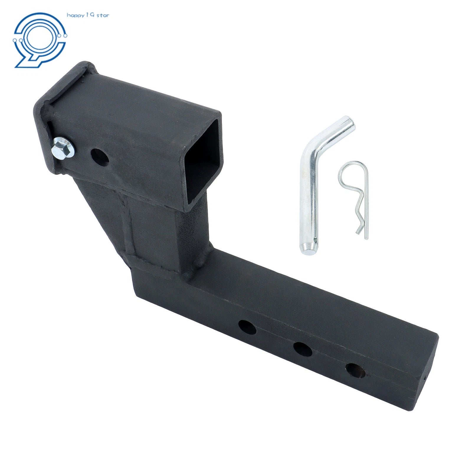 Trailer Hitch Riser for 2 Inch Receiver (6 Inch Rise/Drop)