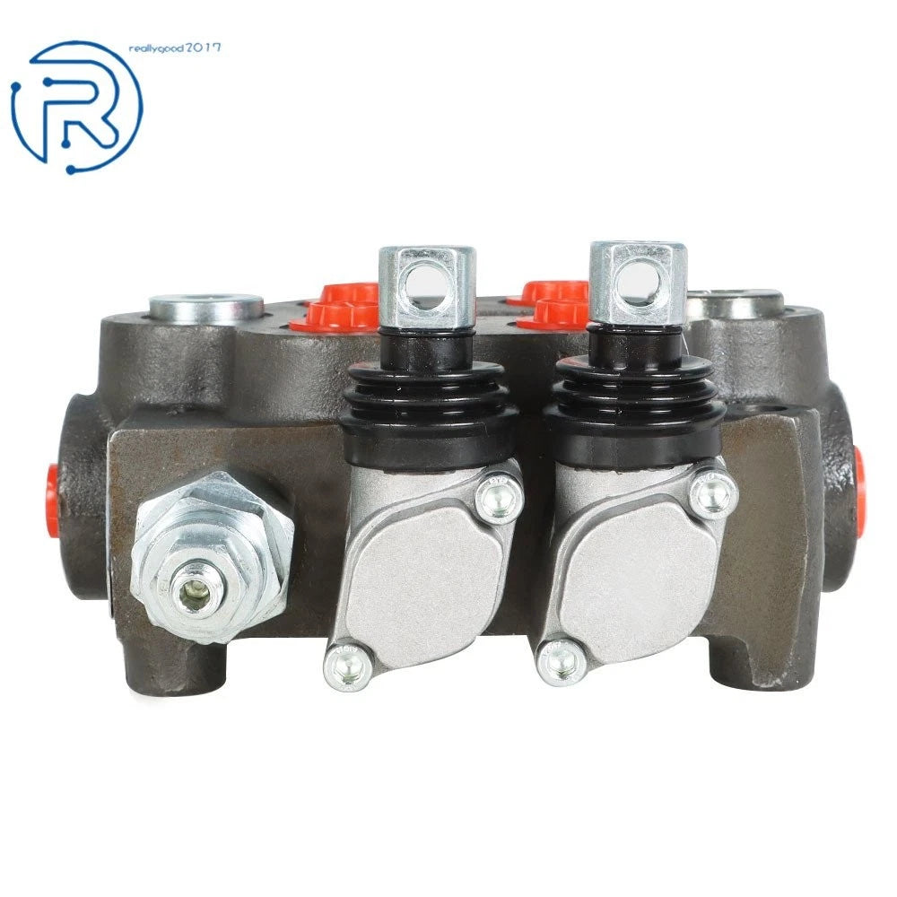 2X Hydraulic Directional Control Valve for Tractor (BSPP)