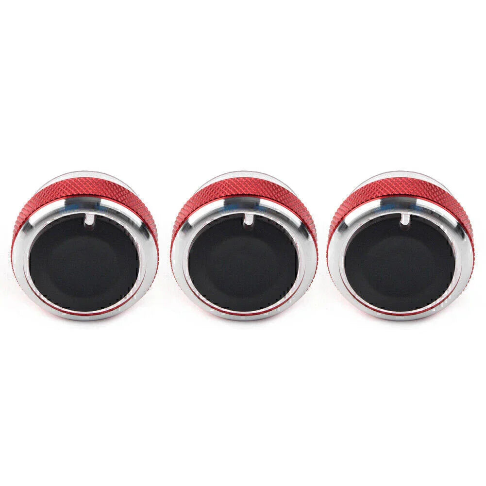 3 x ABS Air Conditioner Switch Knobs for Ford Focus Mondeo C-Max (2005-2018)