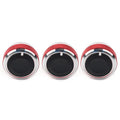 3 x ABS Air Conditioner Switch Knobs for Ford Focus Mondeo C-Max (2005-2018)