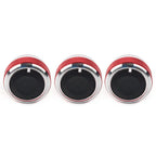3 x ABS Air Conditioner Switch Knobs for Ford Focus Mondeo C-Max (2005-2018)
