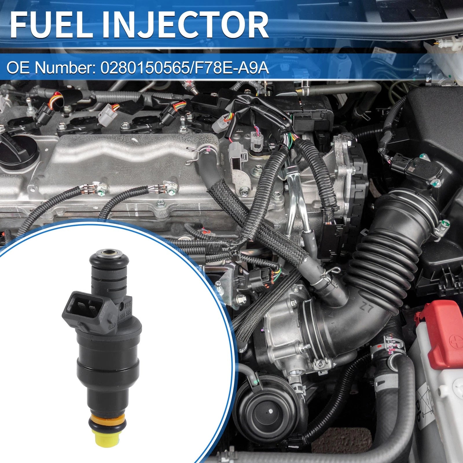 1 Pc Fuel Injector No.0280150565 for Mitsubishi 